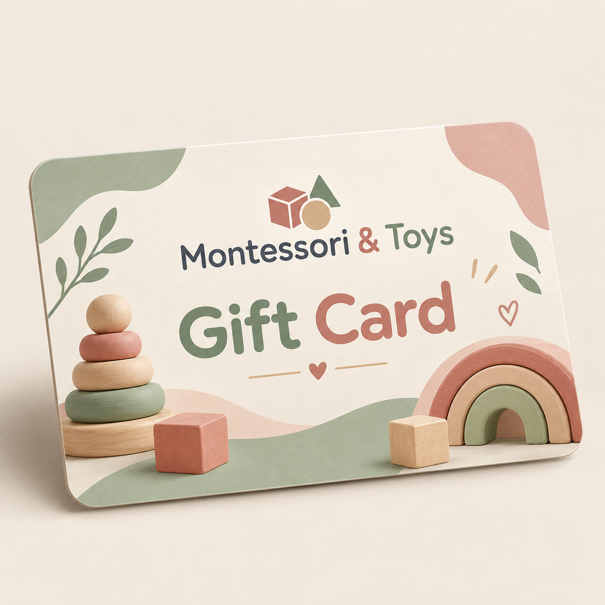 Montessori & Toys digital gift card