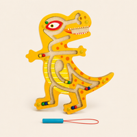 Montessori Wooden Dinosaur Maze – T-Rex product photo