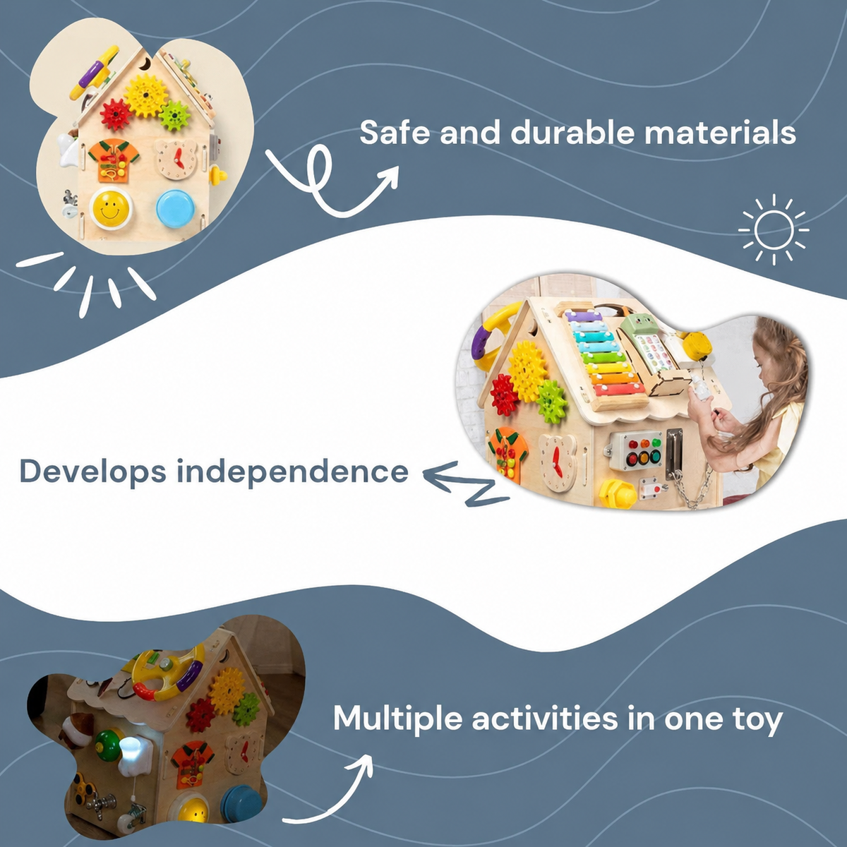 Montessori Activity Play House L'atelier Montessori