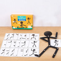 Montessori Articulated Wooden Figure L'atelier Montessori