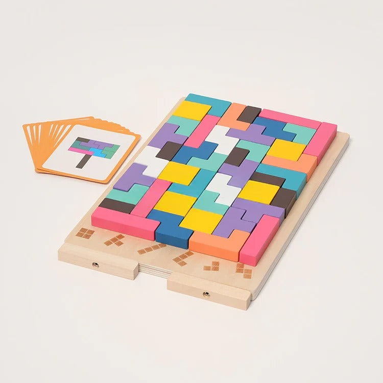 Montessori Brain Blocks L'atelier Montessori