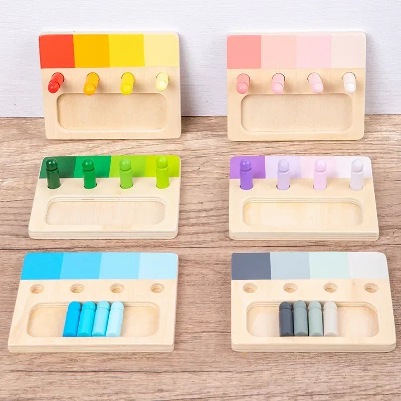 Montessori Color Recognition Game L'atelier Montessori