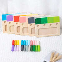 Montessori Color Recognition Game L'atelier Montessori