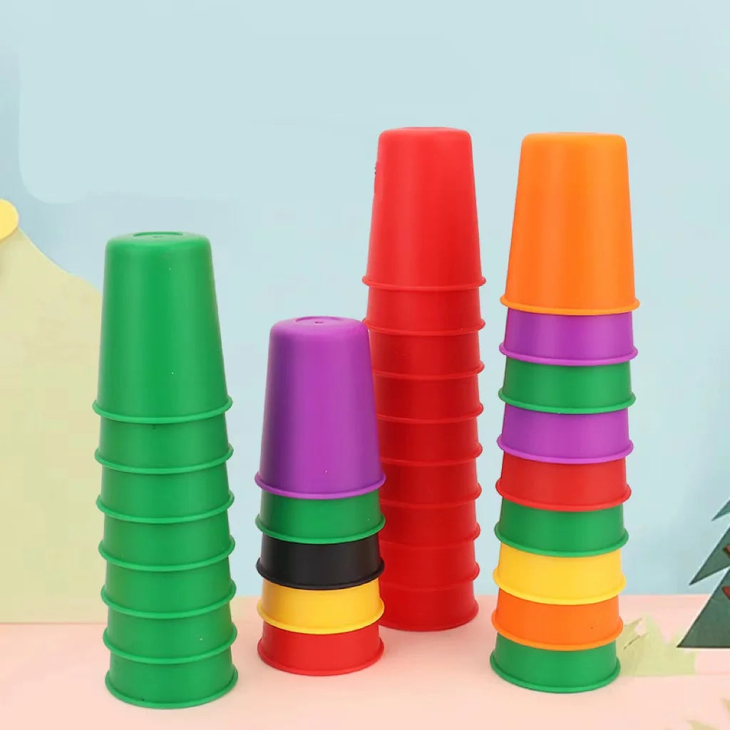 Montessori Cup Sorting Game L'atelier Montessori