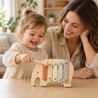Montessori Elephant Wooden Xylophone