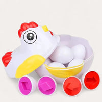 Montessori Hen and Geometric Shapes L'atelier Montessori
