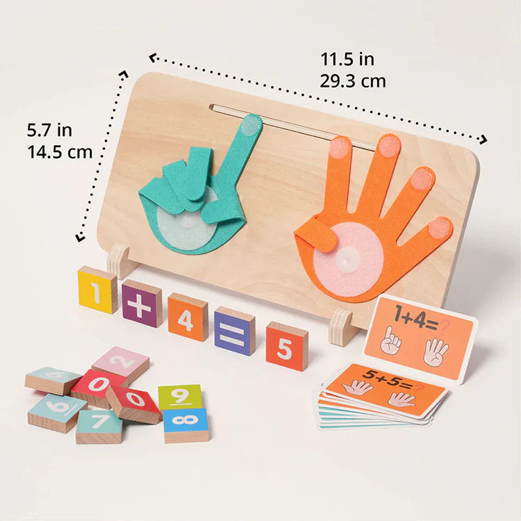 Montessori High Five Math Game L'atelier Montessori