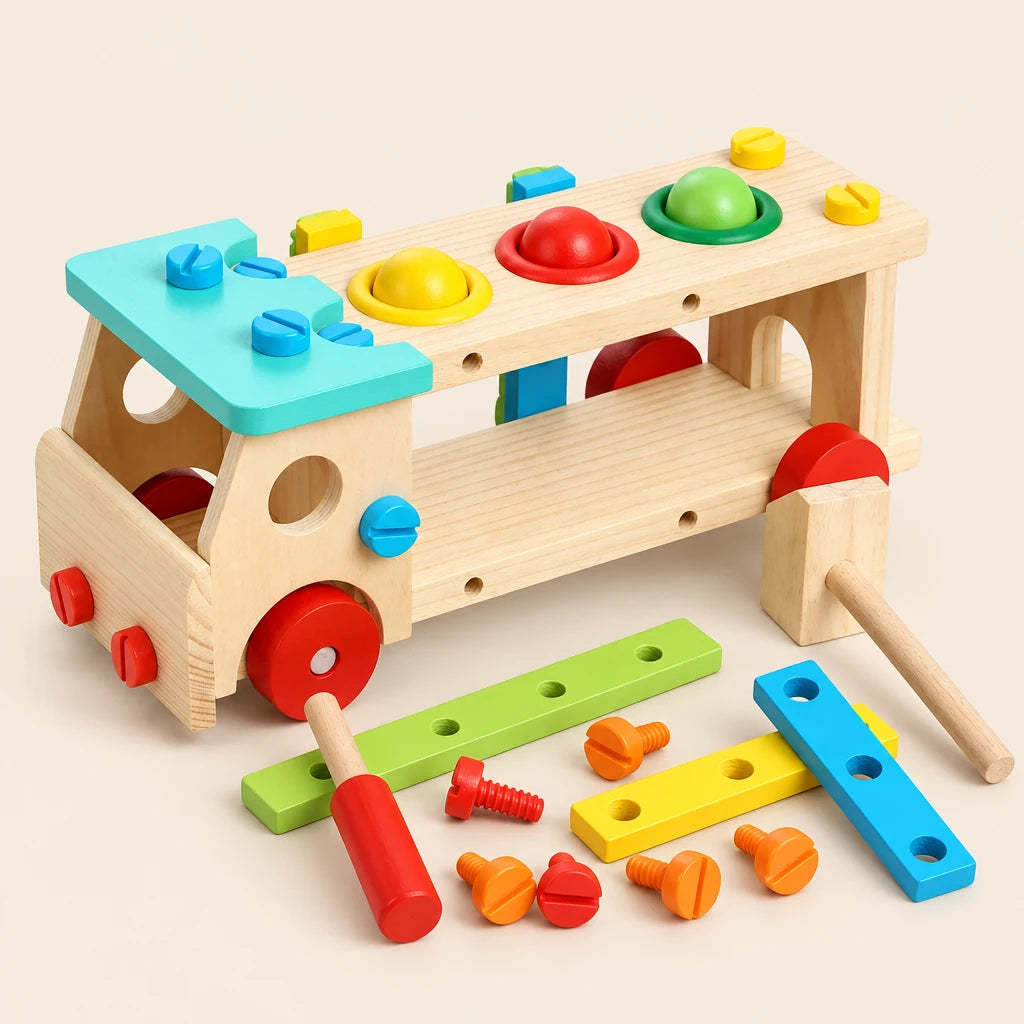 Montessori Multifunction Workbench Truck