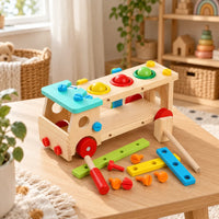 Montessori Multifunction Workbench Truck