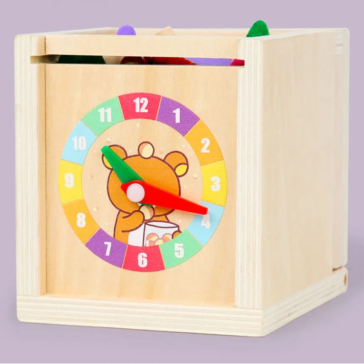 Montessori Shapes and Colors Box with Balls L'atelier Montessori