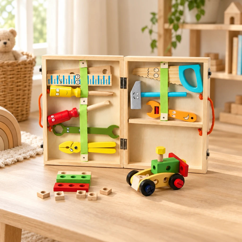 Montessori Toddler Tool Kit with Case