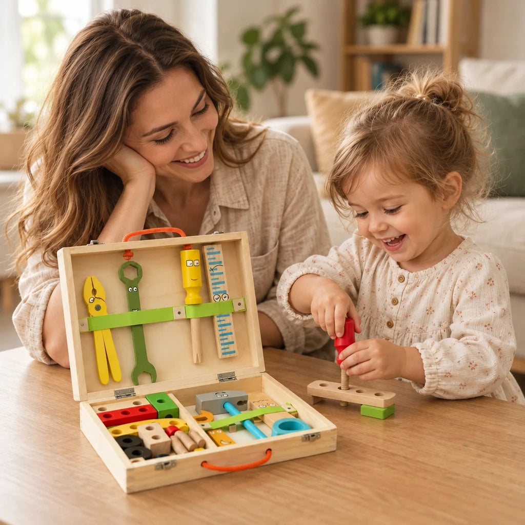 Montessori Toddler Tool Kit with Case