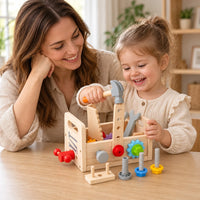 Montessori Toddler Wooden Tool Set