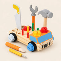 Montessori Tool Truck Building Set