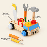 Montessori Tool Truck Building Set