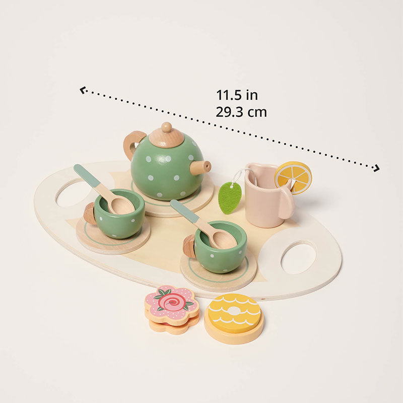 Montessori Wooden Tea Set 15 Pieces