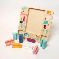 Montessori Wooden Tetris L'atelier Montessori