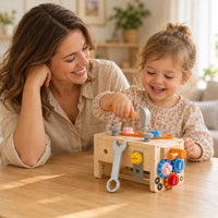 Montessori Wooden Tool Building Kit