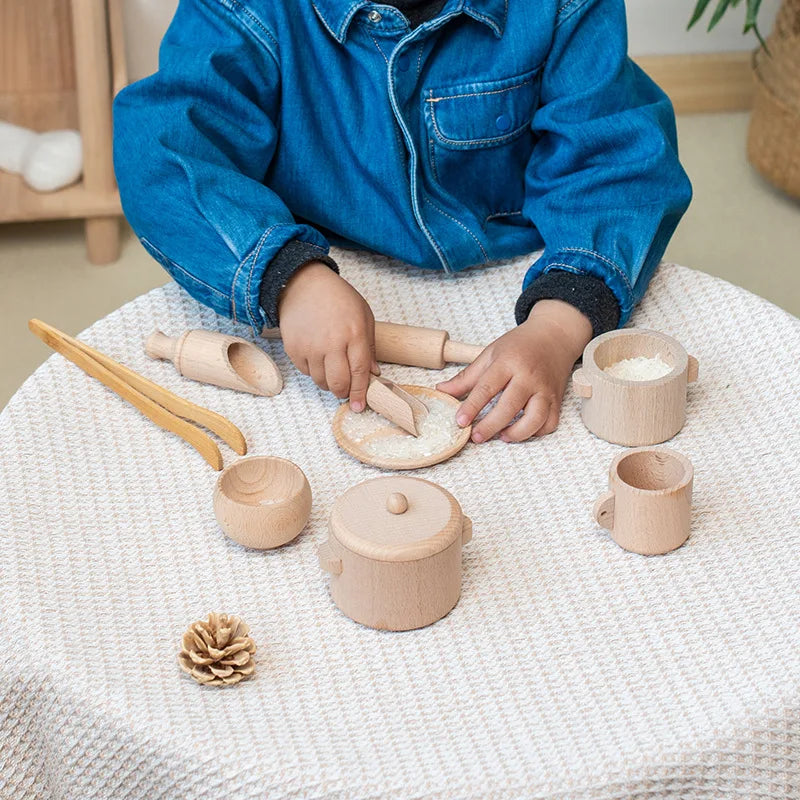 Montessori Wooden Utensils L'atelier Montessori