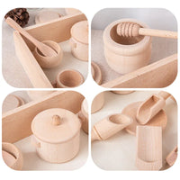 Montessori Wooden Utensils L'atelier Montessori