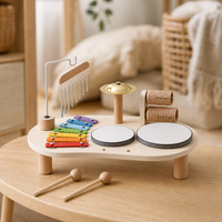Music Station 6 Instruments in a bright Montessori playroom